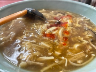 夏は酸辣湯麺＠代々木駅前「山翠楼」